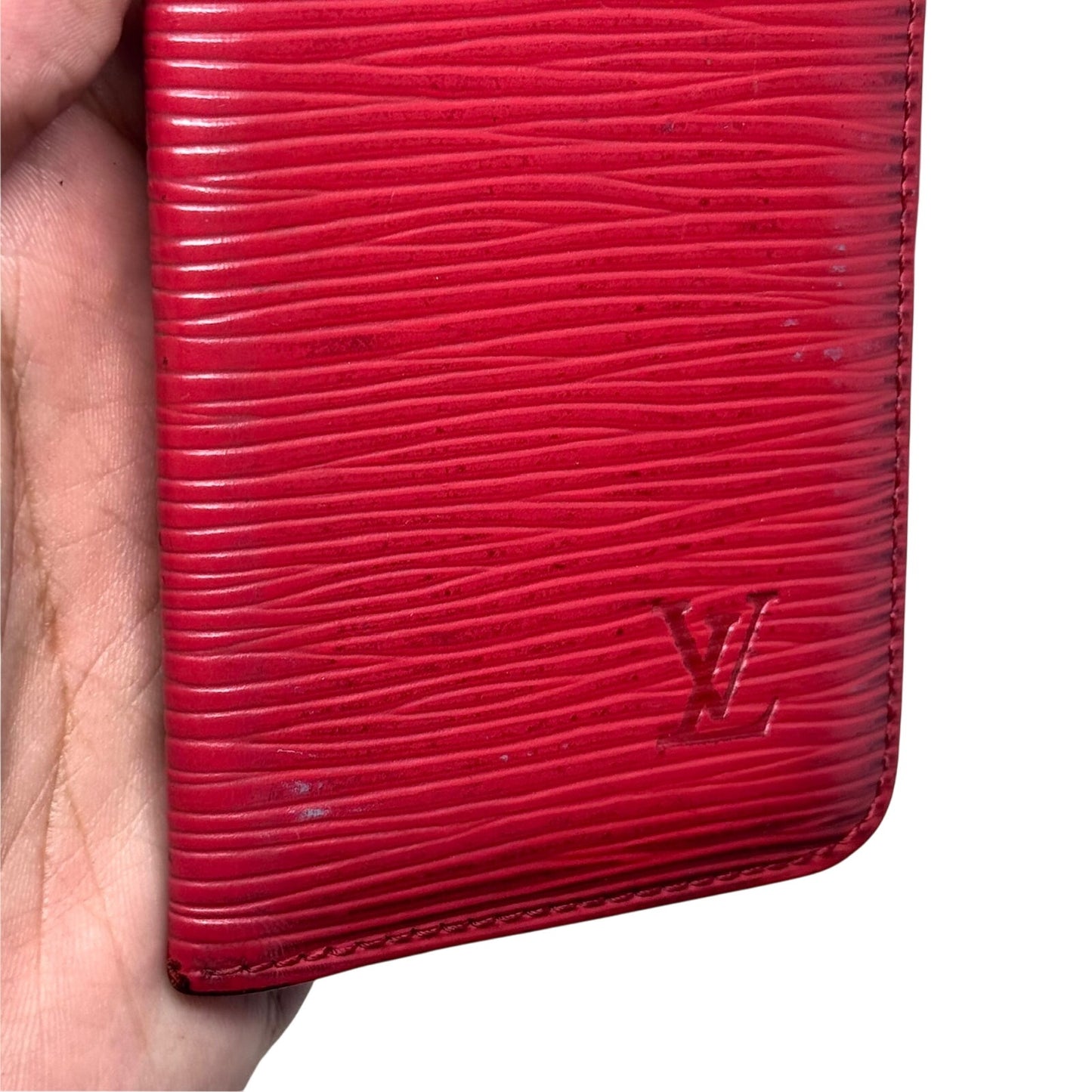 Louis Vuitton Red Bifold Wallet