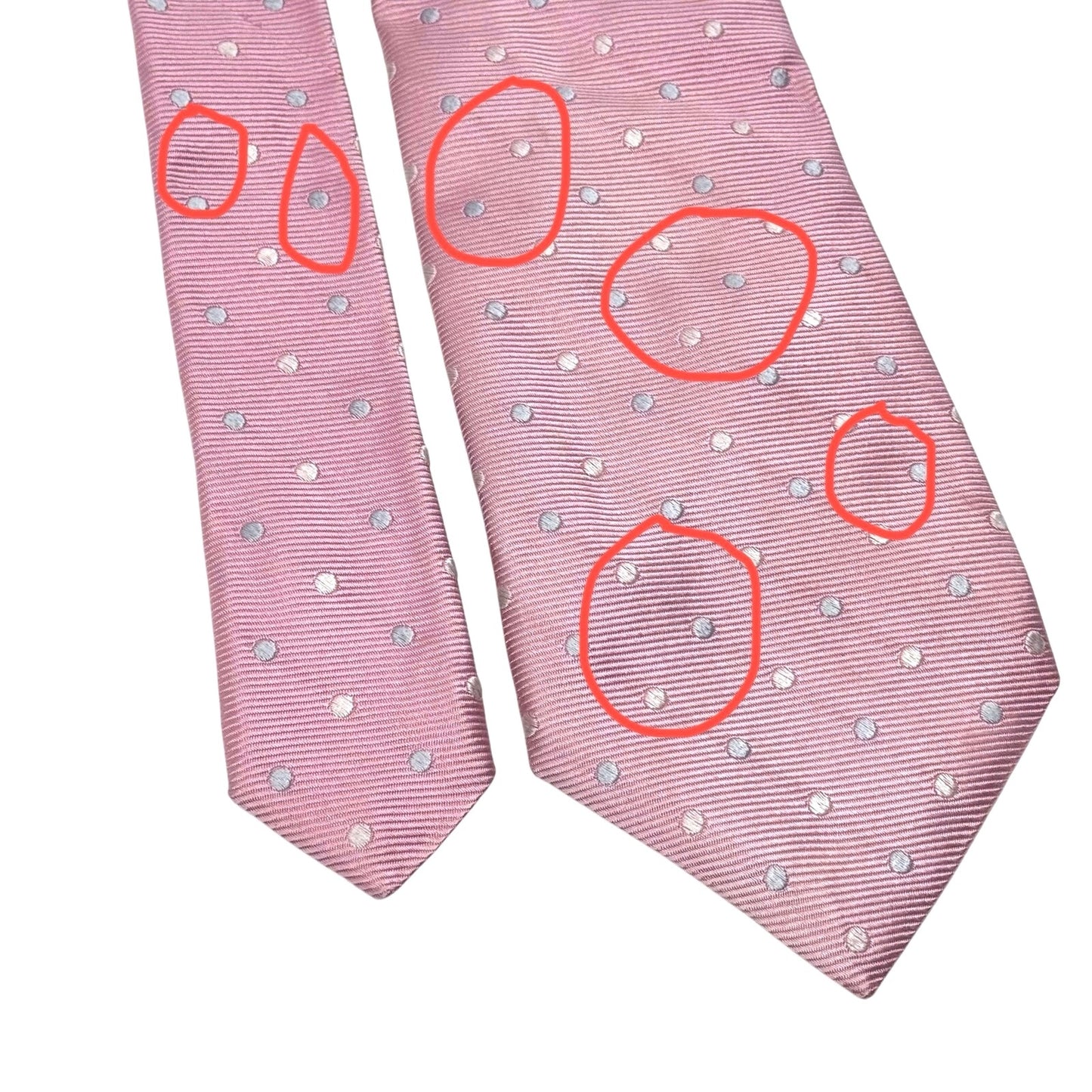 Thomas Pink Polka-Dot Pattern Tie