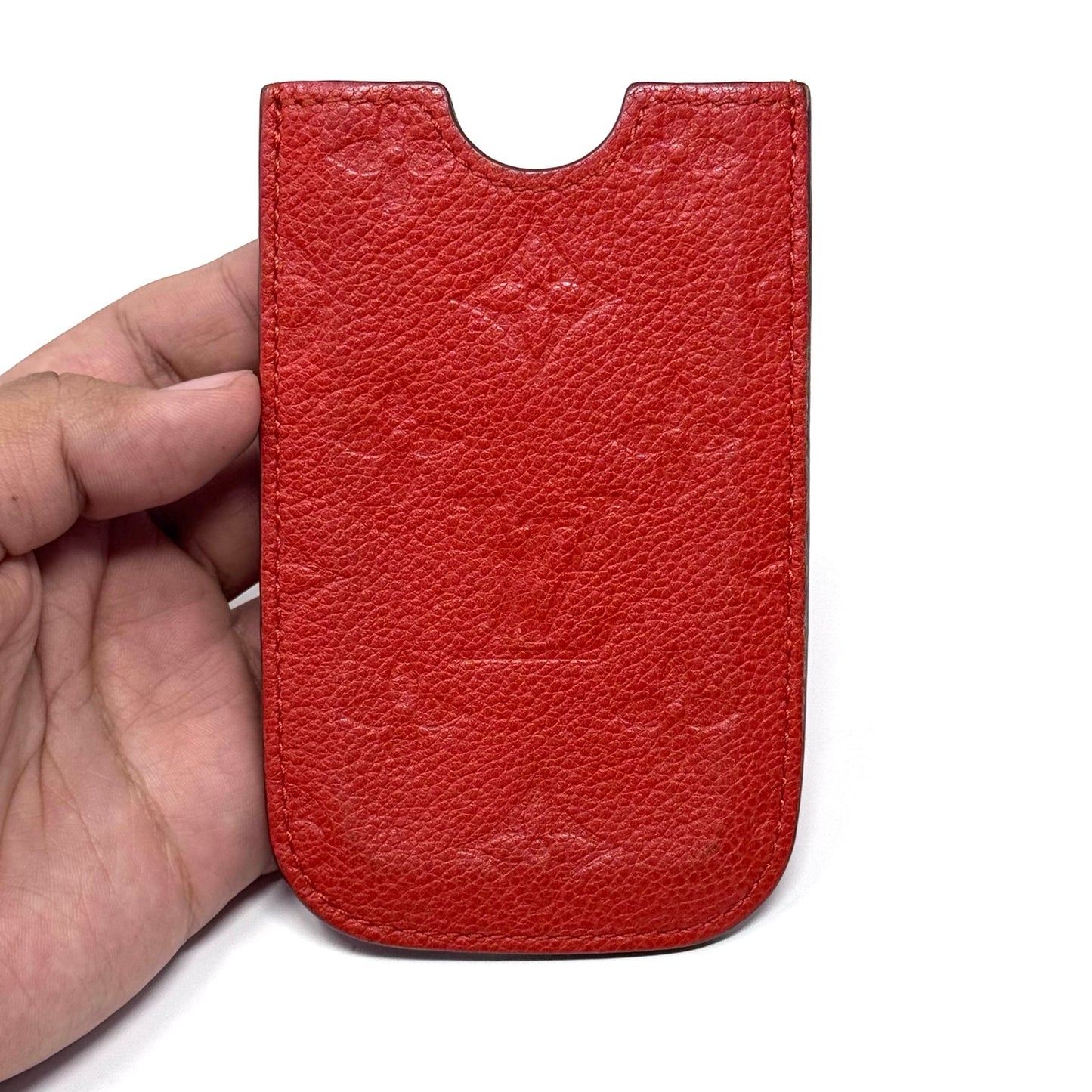 Louis Vuitton Red Sleeve Wallet