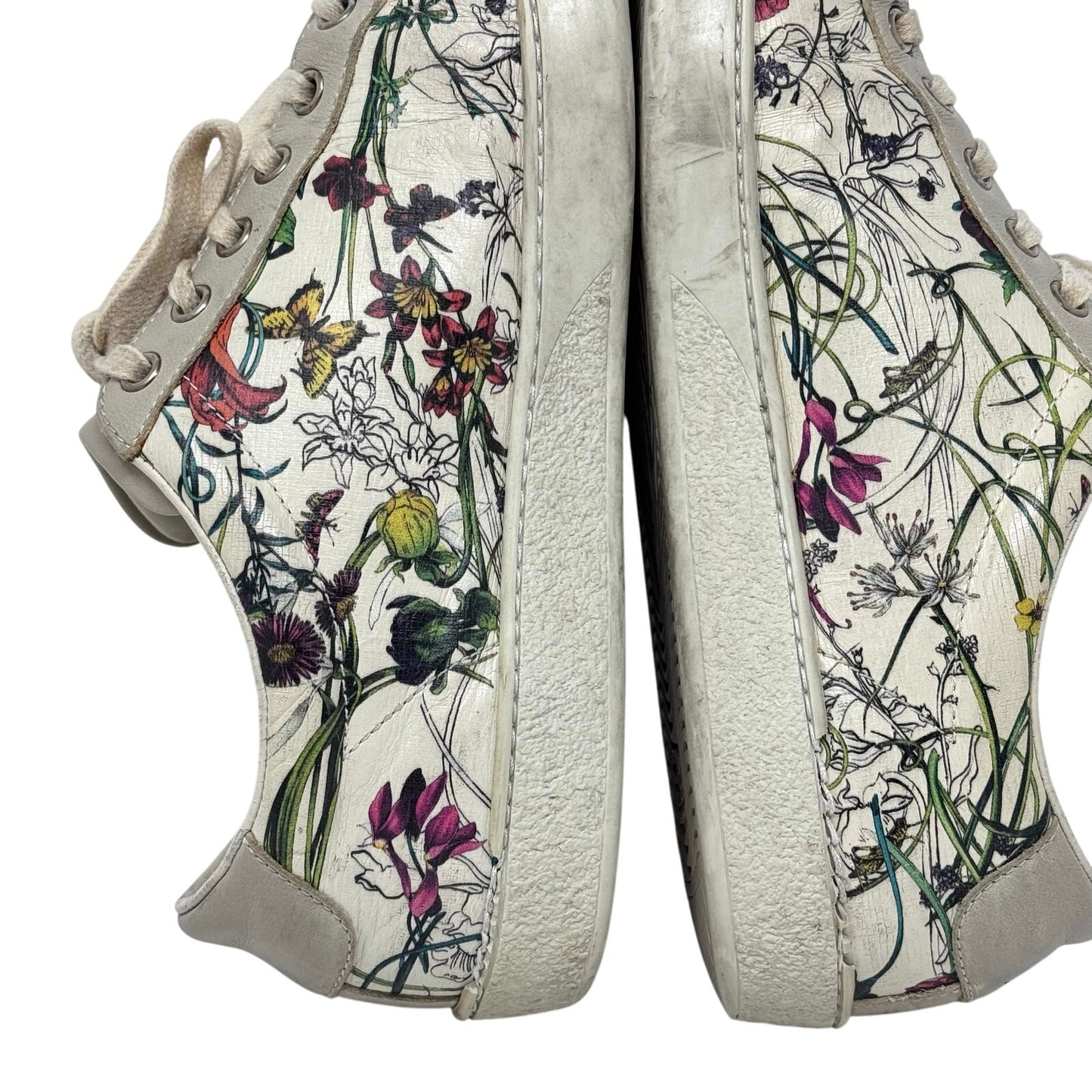 Gucci Flora Print Sneakers