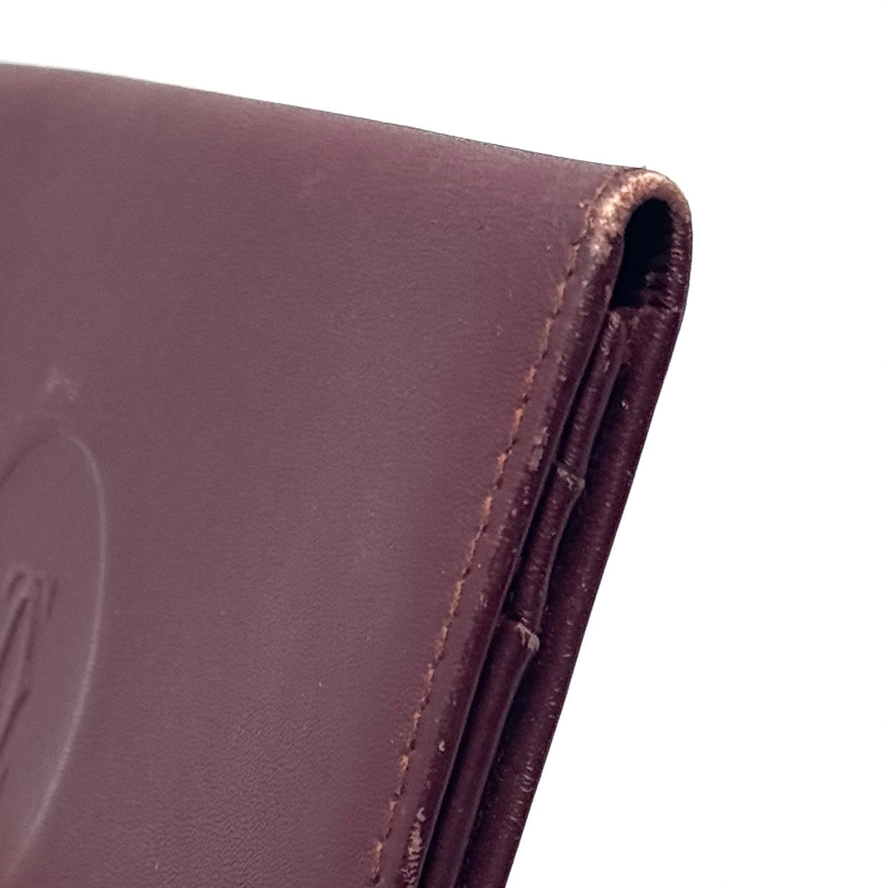 Cartier Dark Red Bifold Wallet