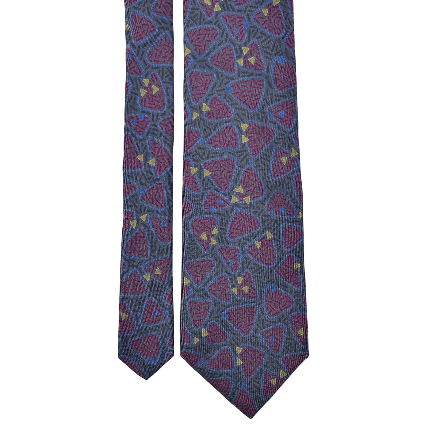 YSL Abstract Pattern Tie