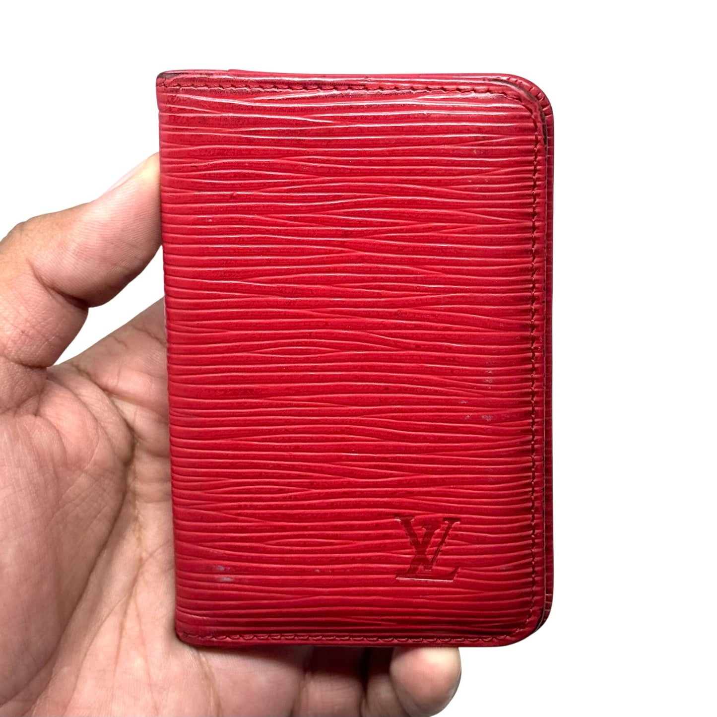 Louis Vuitton Red Bifold Wallet