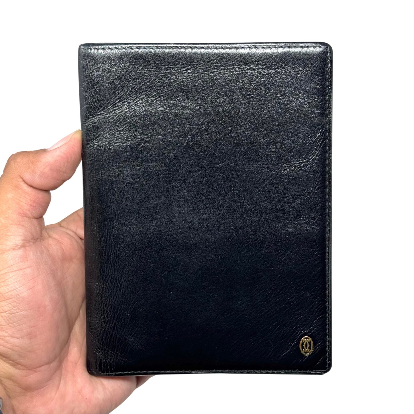 Cartier Black Passport Case
