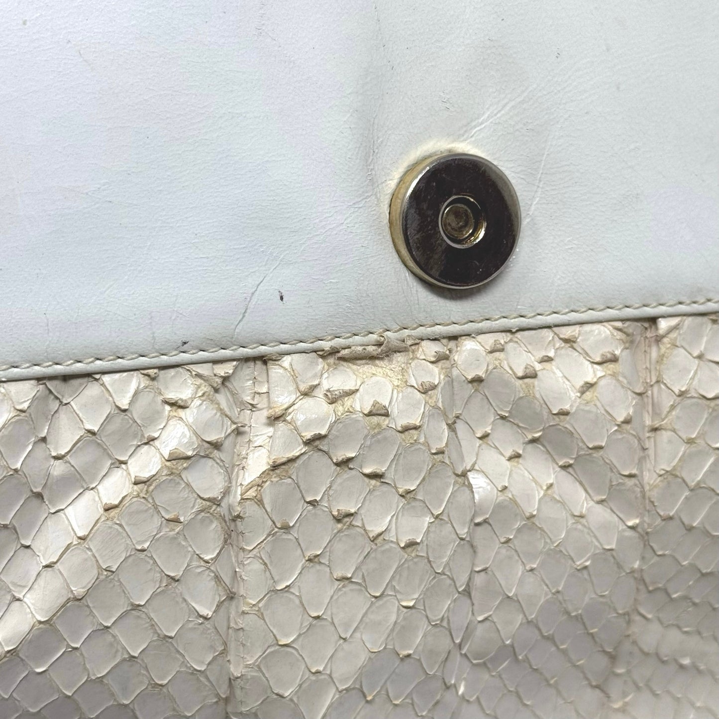 Gucci Vintage Python Purse