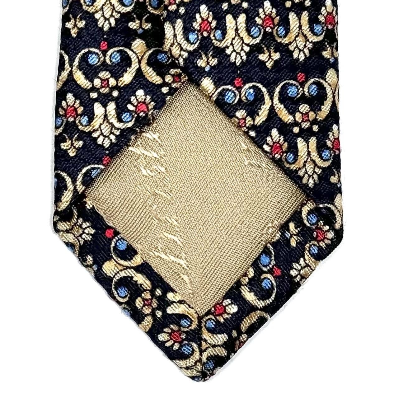 Christian Dior Abstract Pattern Tie