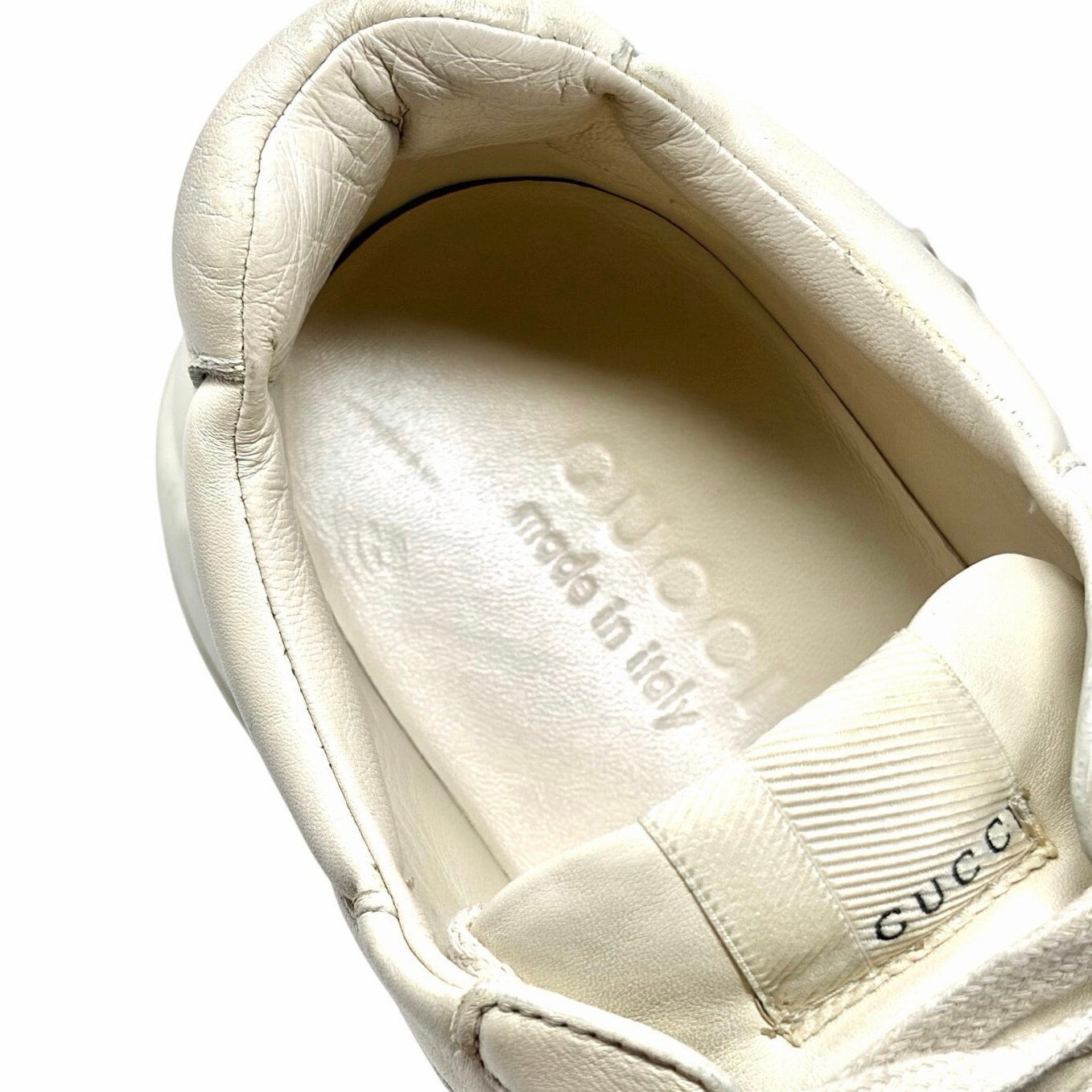 Gucci Distressed Rhyton Sneakers