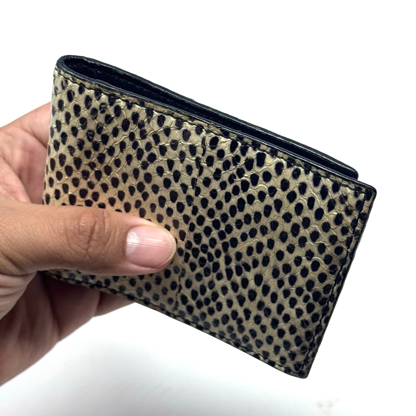 Alexander McQueen Python Wallet