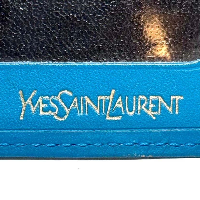 YSL All Black Cardholder Wallet