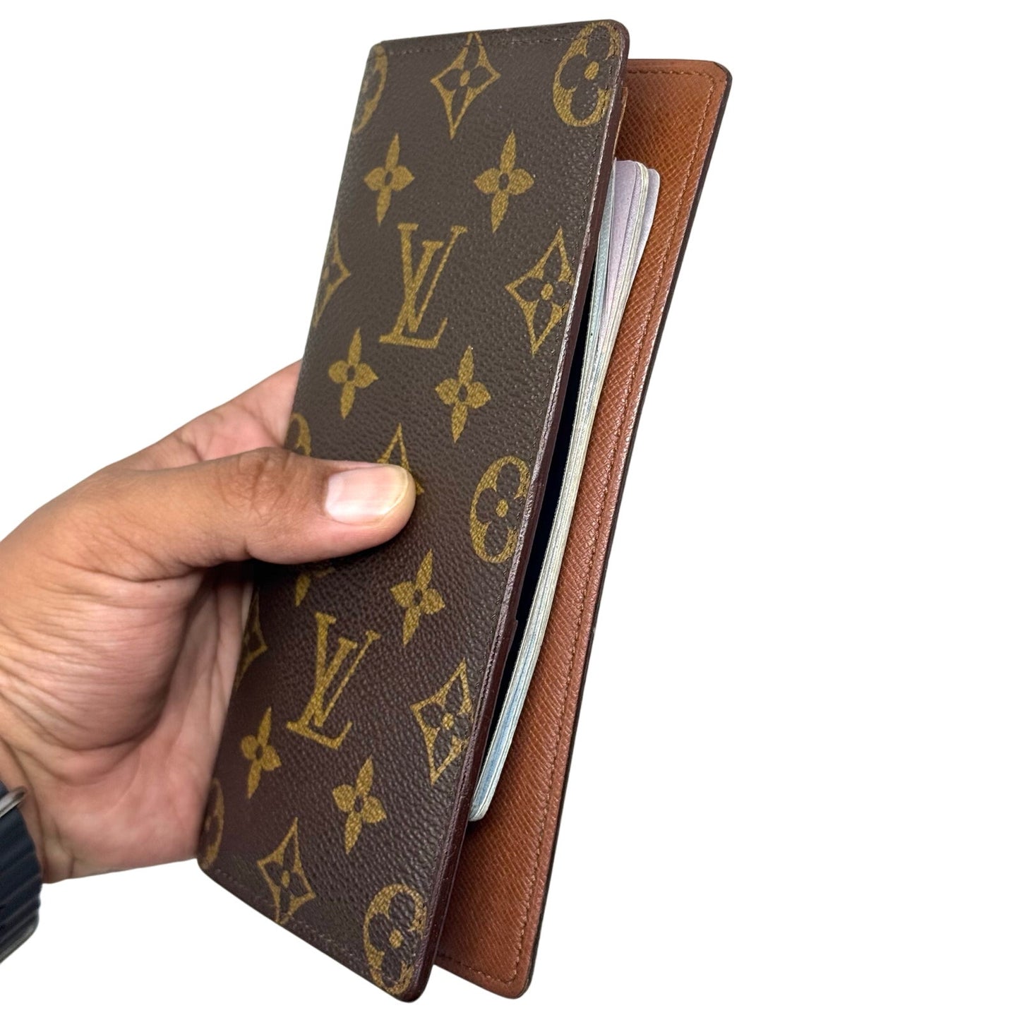 Louis Vuitton Monogram Long Wallet / Passport Case