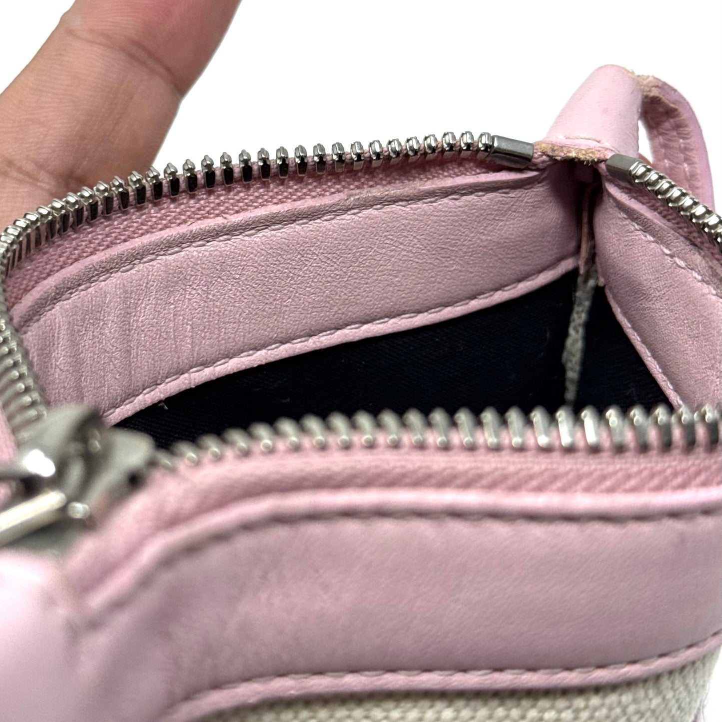 Balenciaga Canvas Zipper Pouch