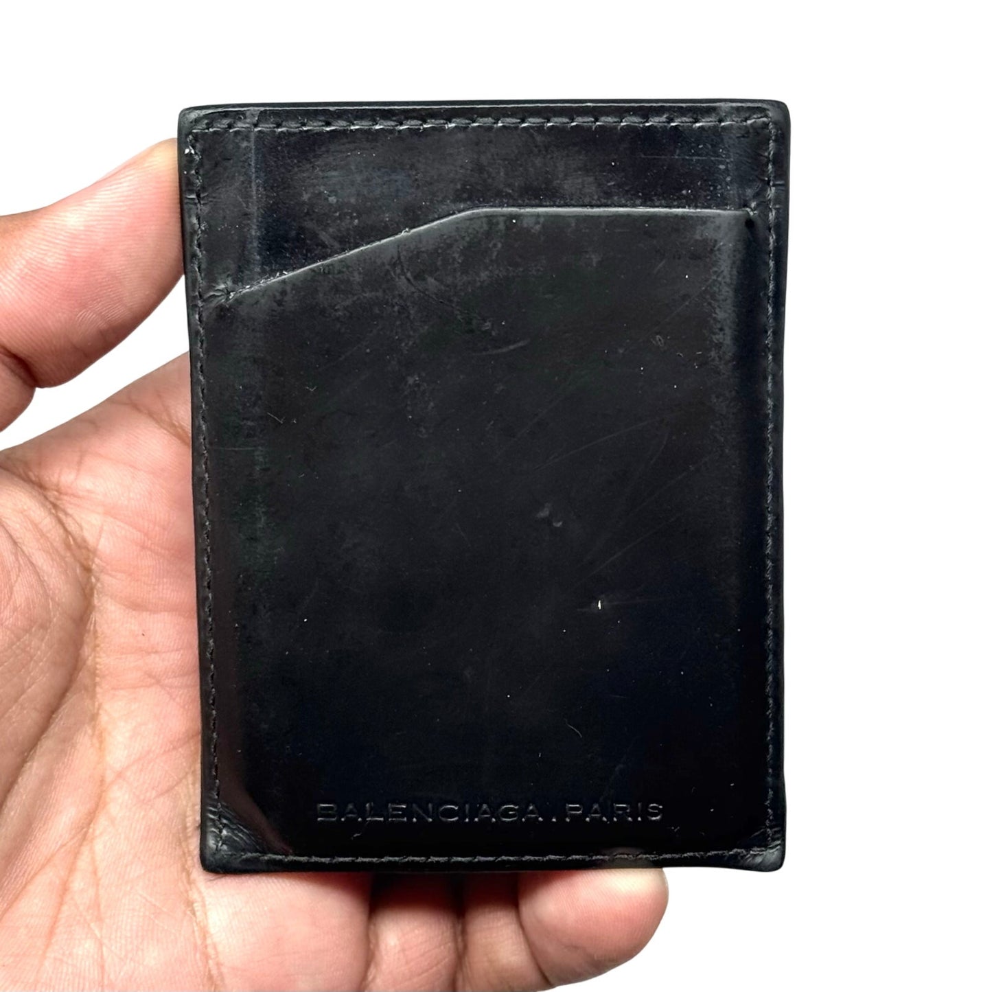 Balenciaga Studded Cardholder Wallet