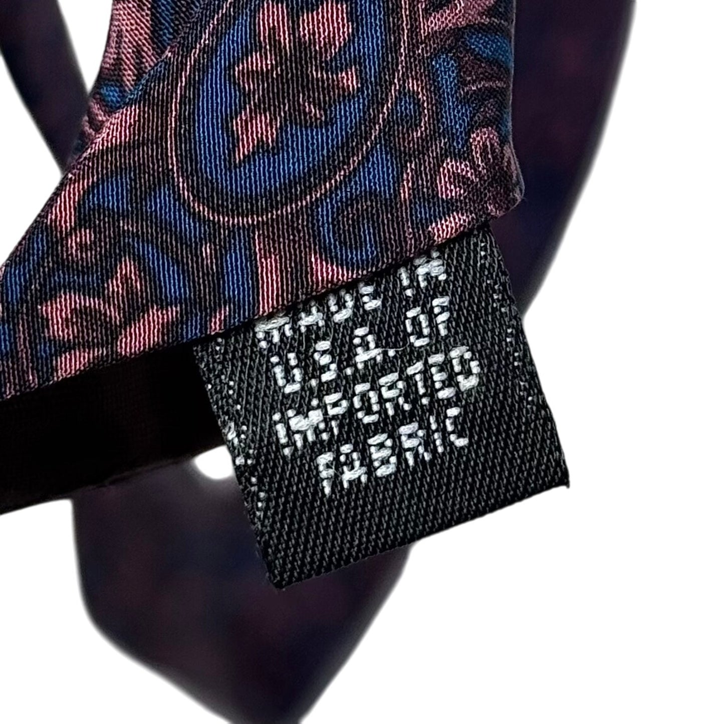 Christian Dior Abstract Pattern Tie