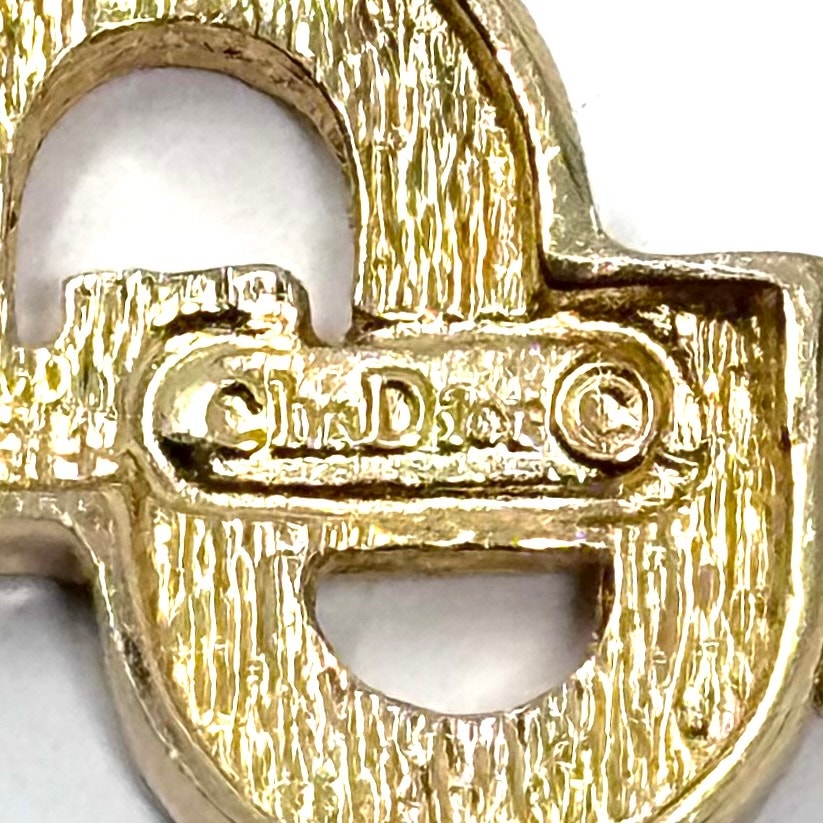 Dior Crystal ‘CD’ Pendant