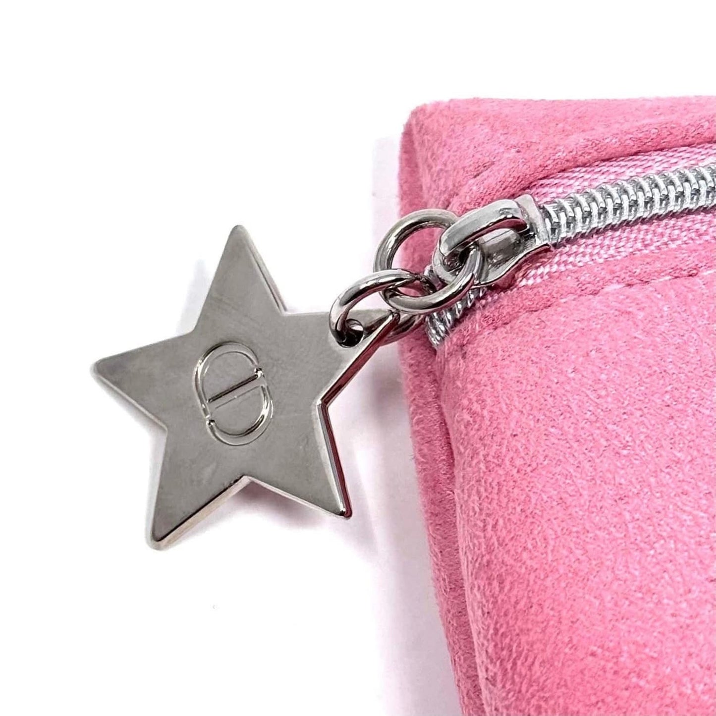 Dior Pink Zipper Pouch
