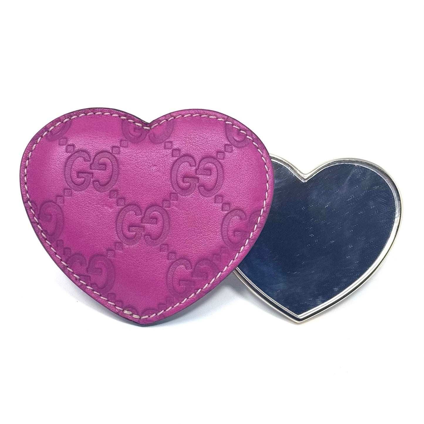 Gucci Heart Mirror Case