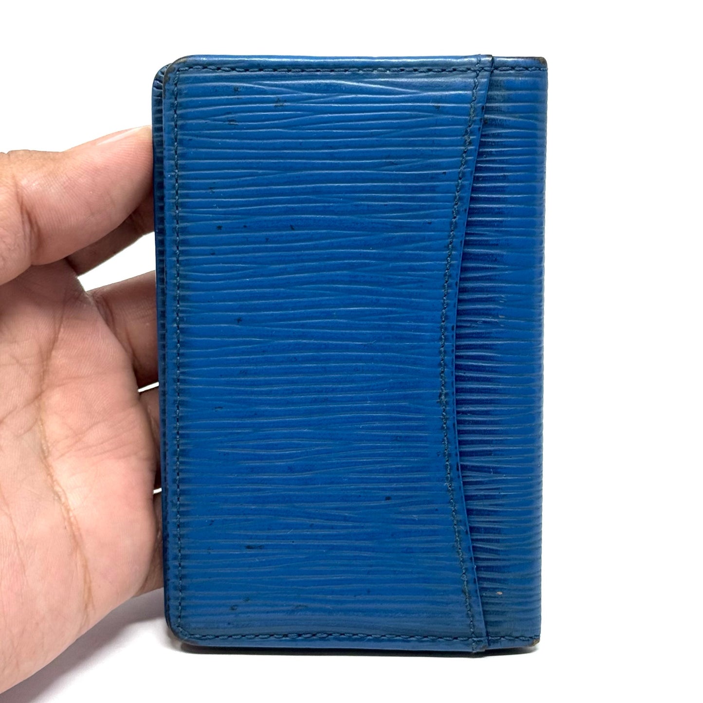 Louis Vuitton Blue Bifold Wallet