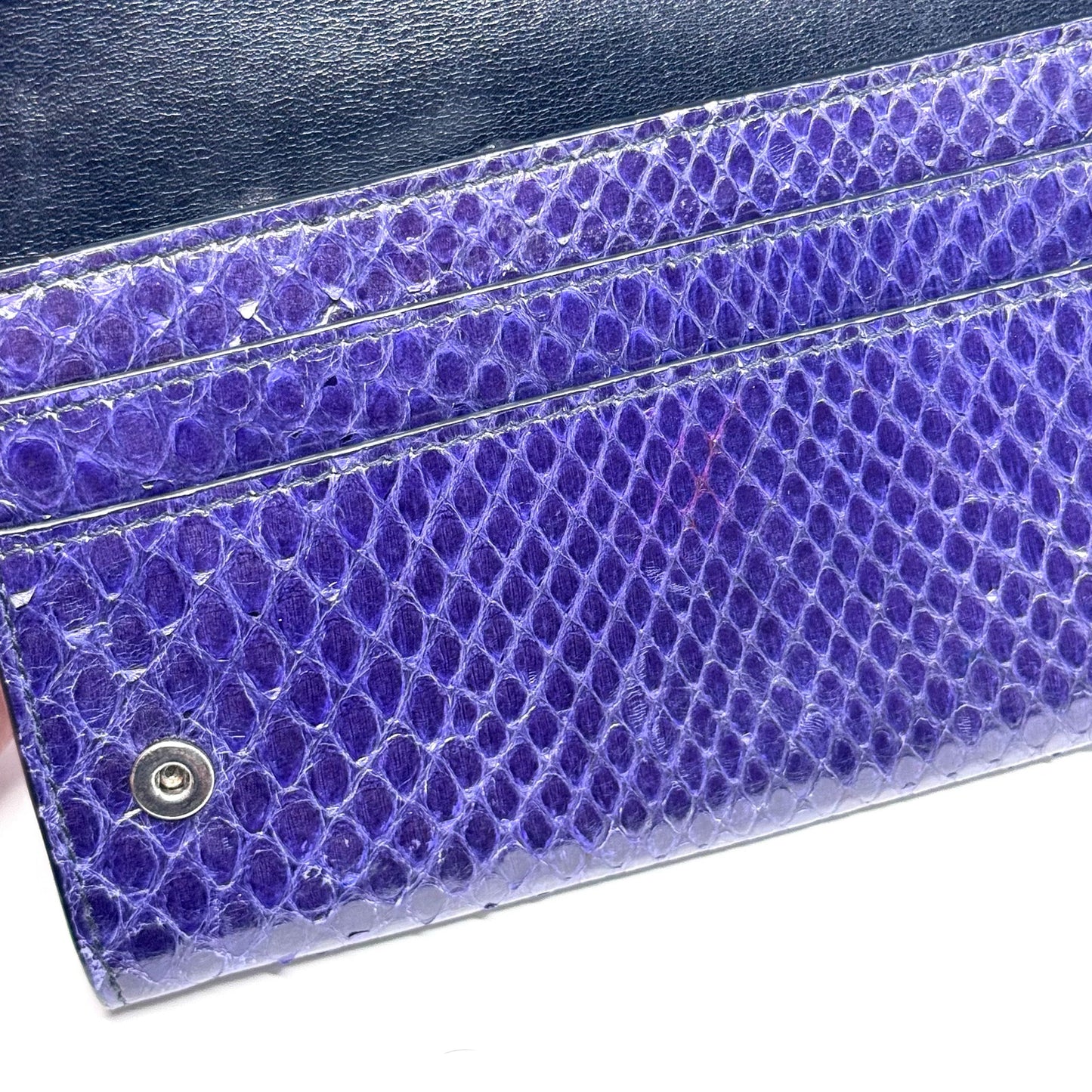 Tom Ford Purple Python Wallet