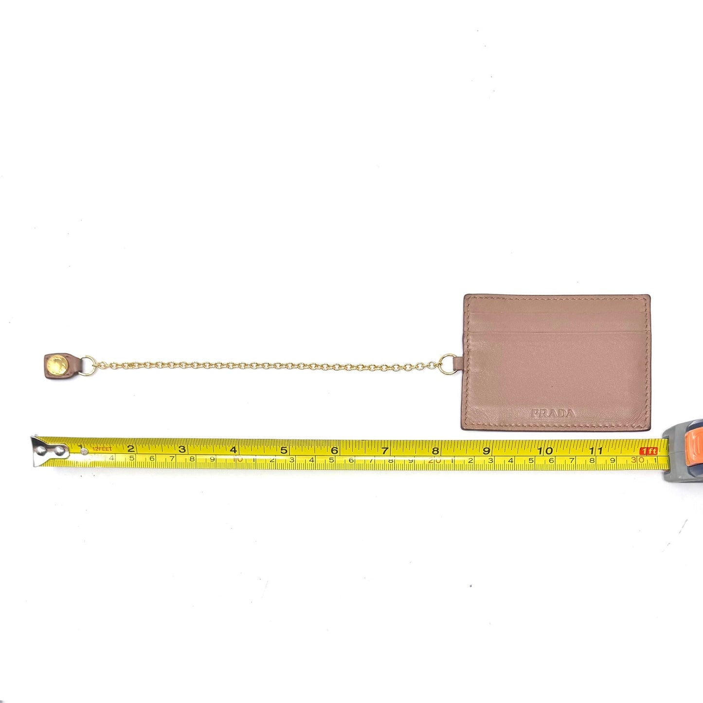 Prada Chain Cardholder Wallet