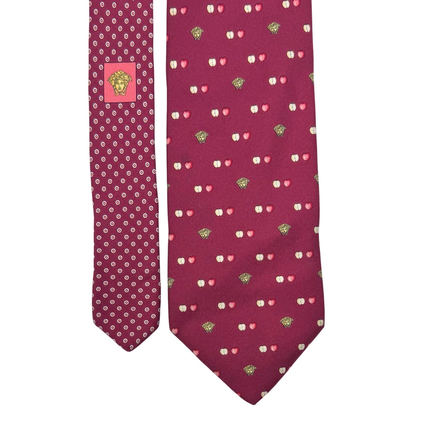 Versace Apple Pattern Tie