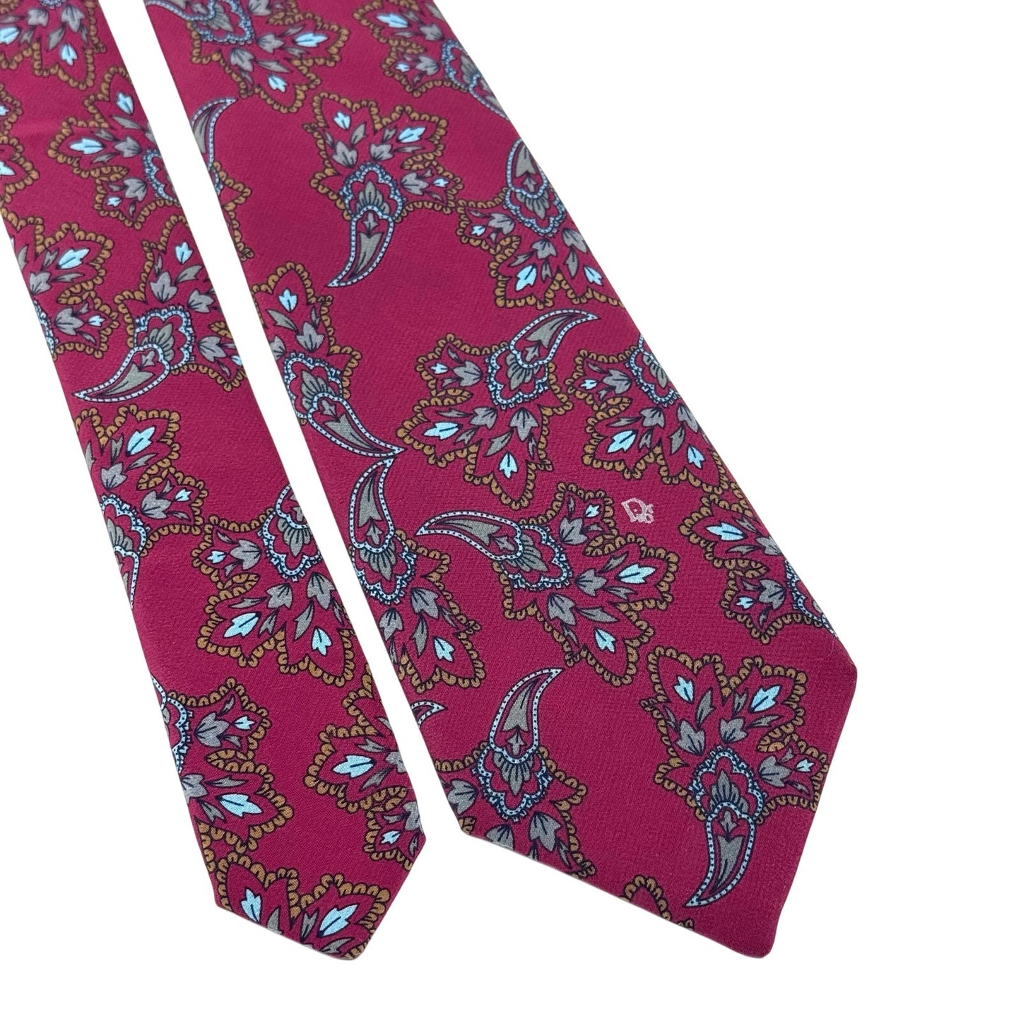 Christian Dior Abstract Pattern Tie