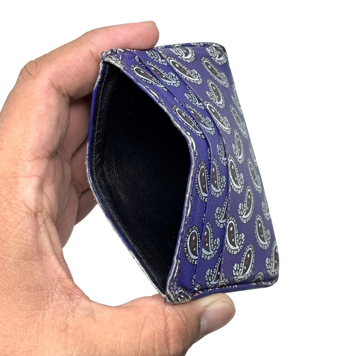 Balenciaga Paisley Cardholder Wallet