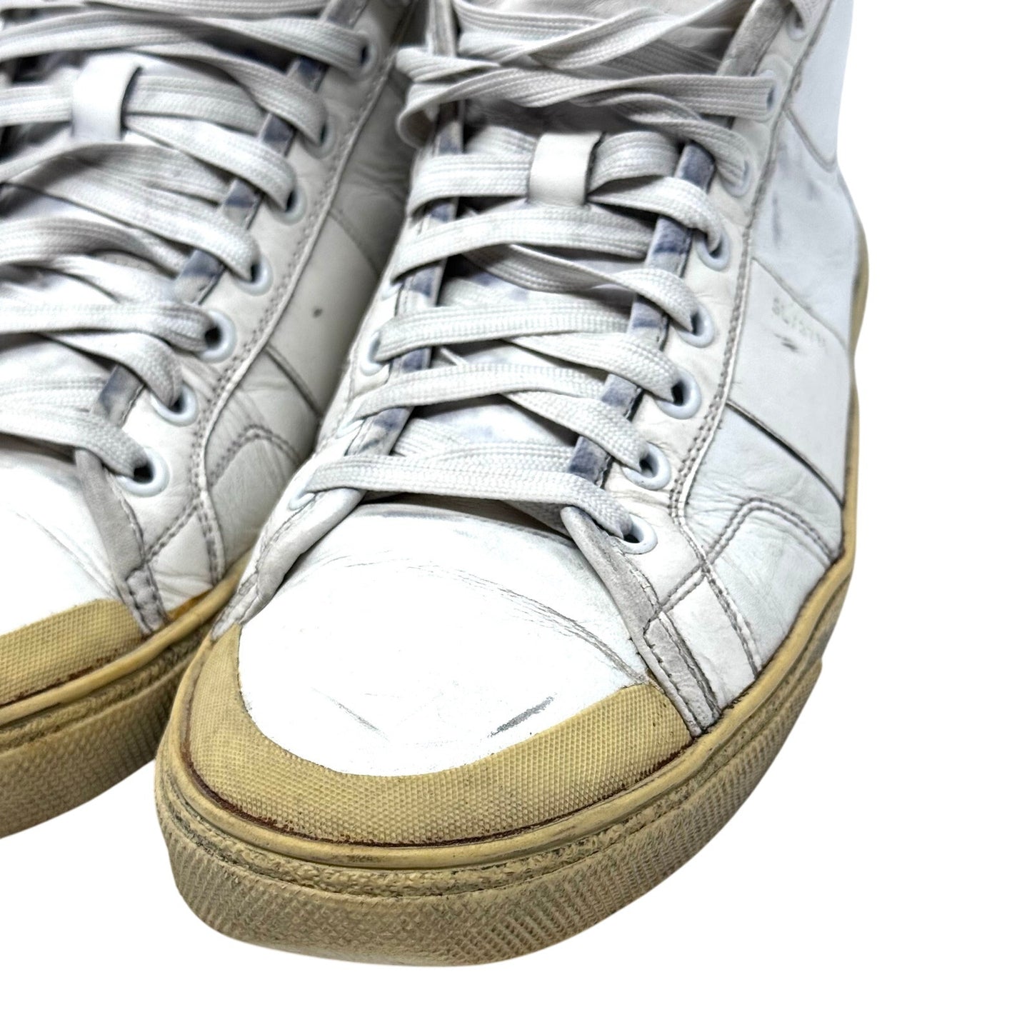Saint Laurent SL/37M Distressed Sneakers