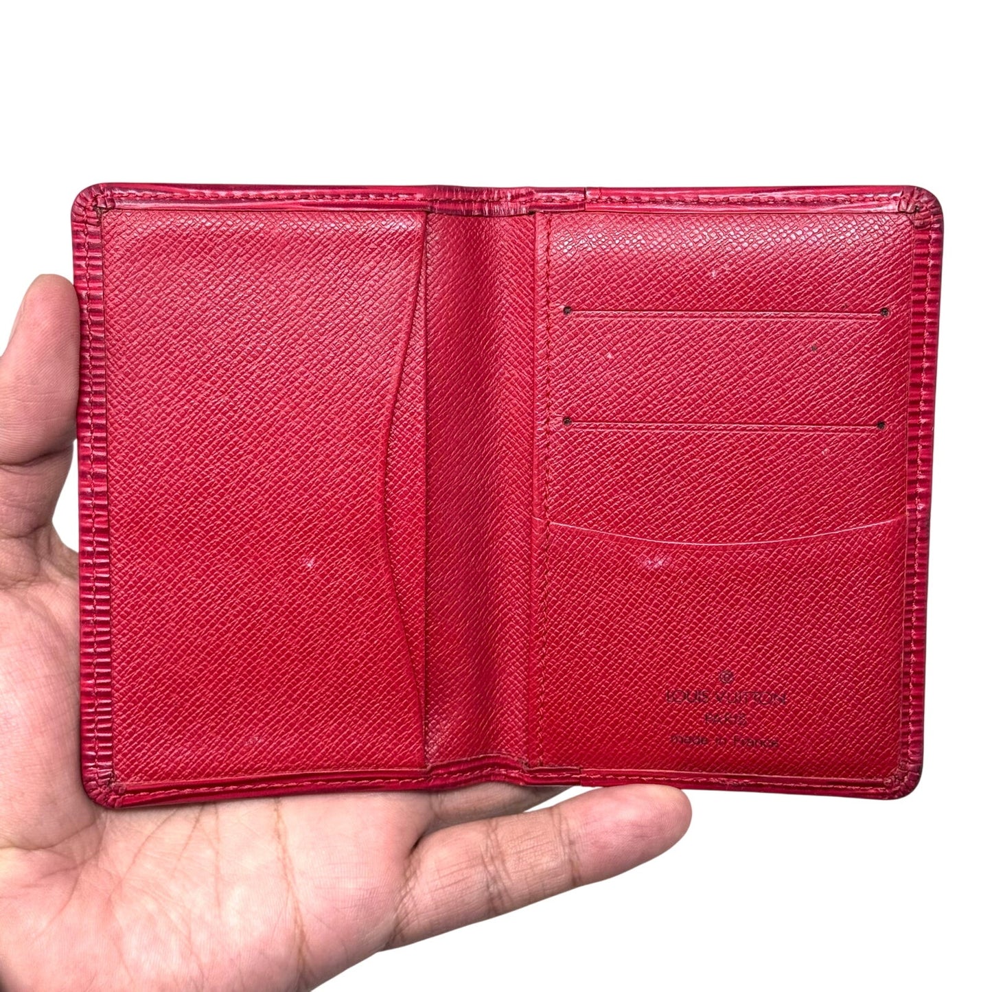 Louis Vuitton Red Pocket Organizer
