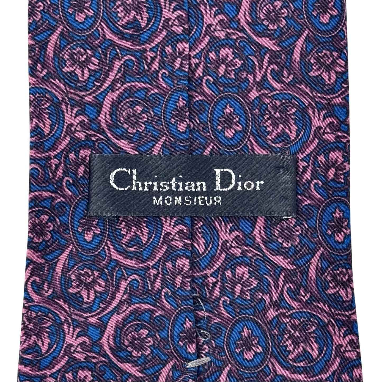 Christian Dior Abstract Pattern Tie