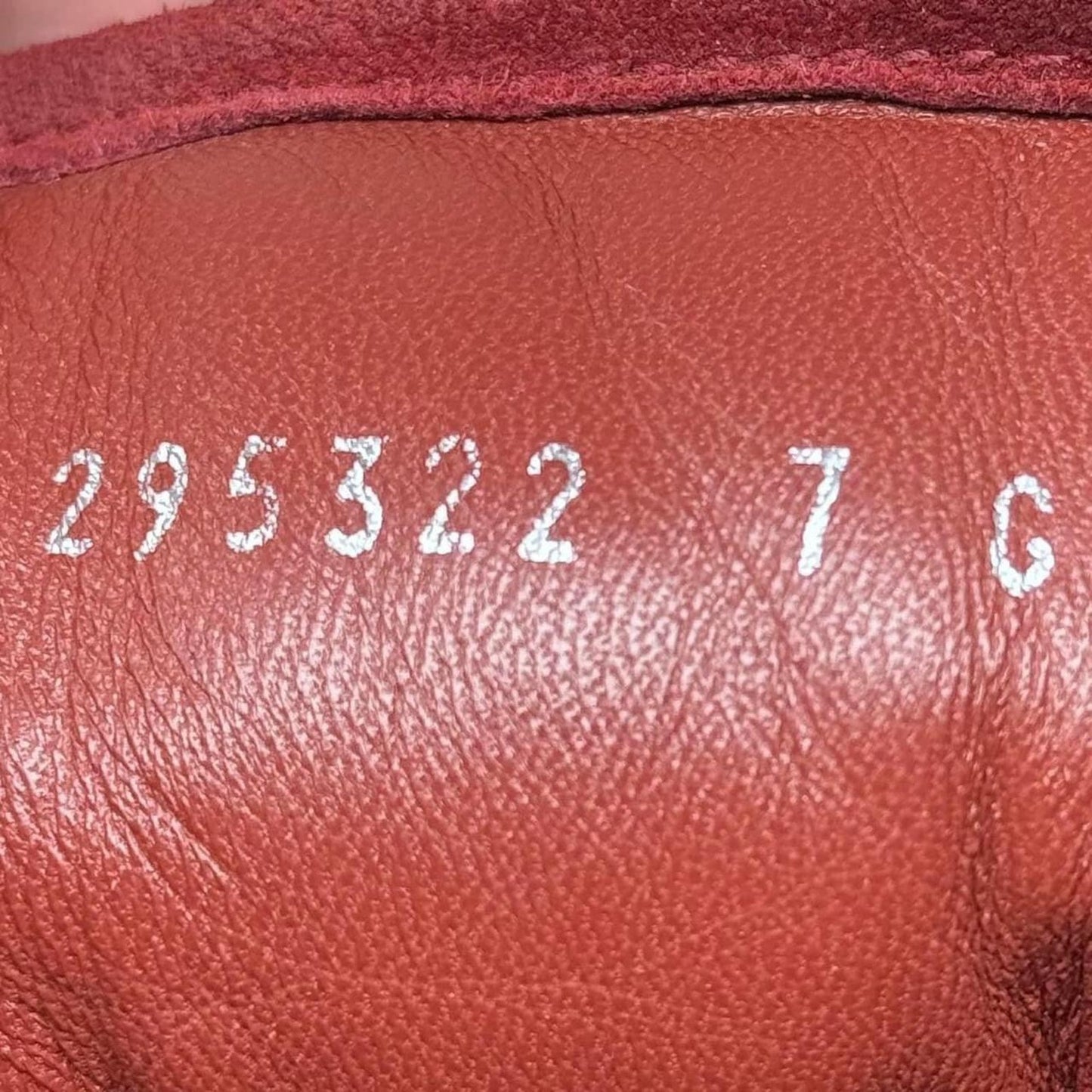 Gucci Red Suede Sneakers