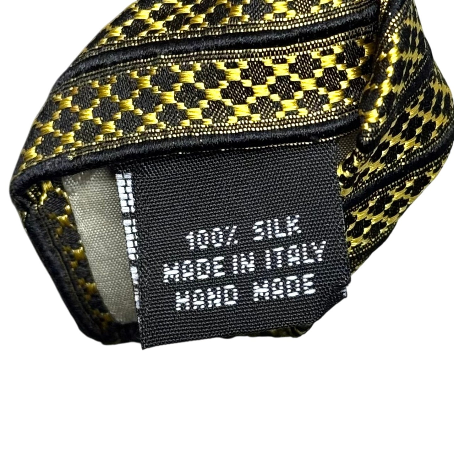 Christian Dior Abstract Pattern Tie