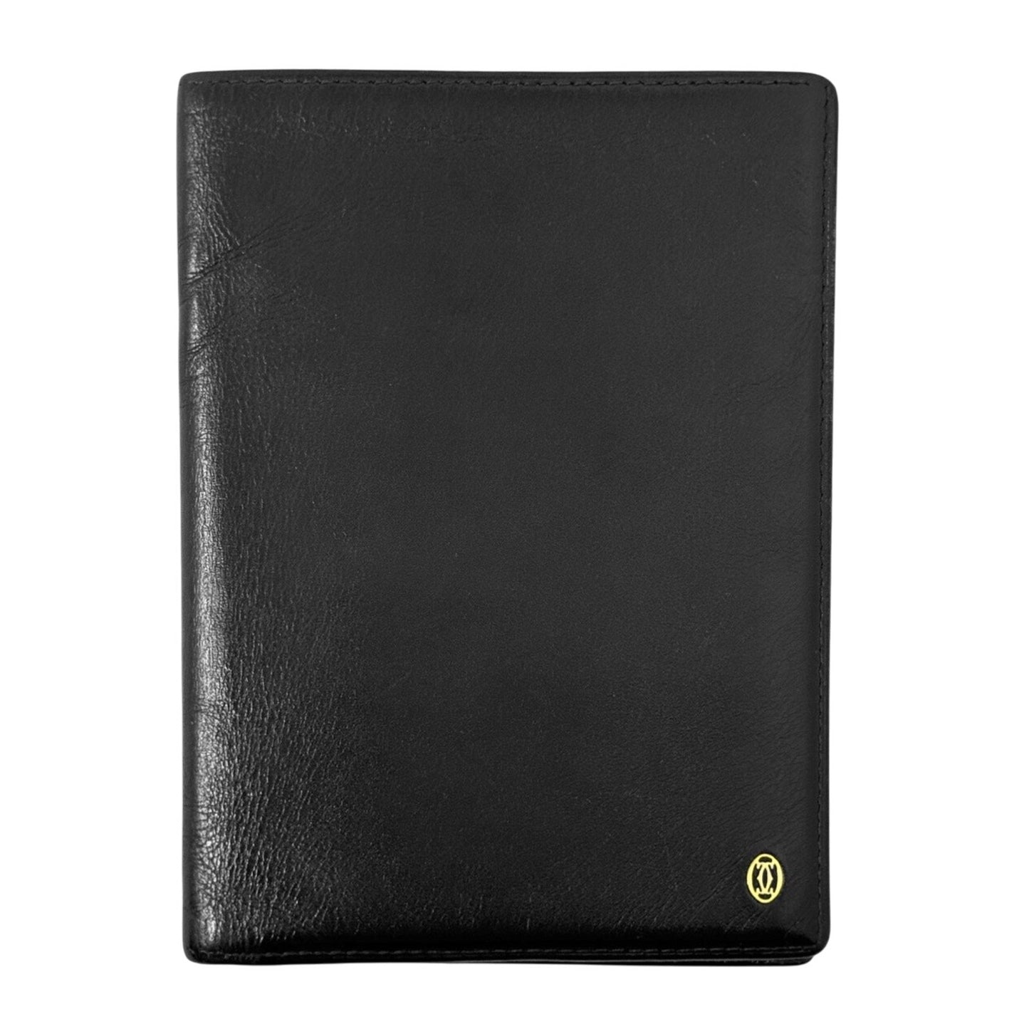 Cartier Black Passport Case
