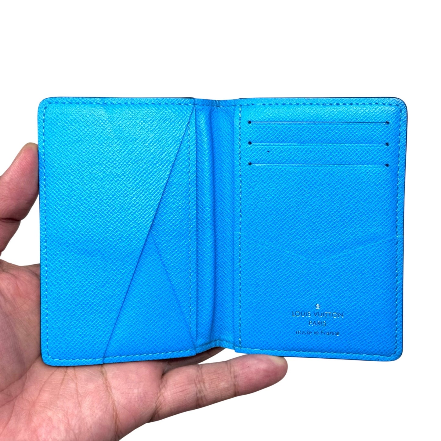 Louis Vuitton Sky Blue Pocket Organizer