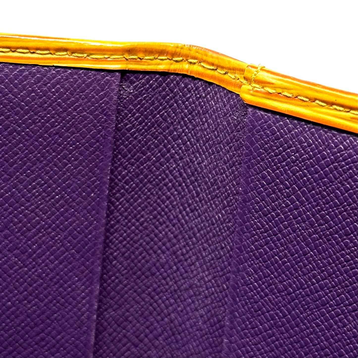 Louis Vuitton Yellow Bifold Wallet