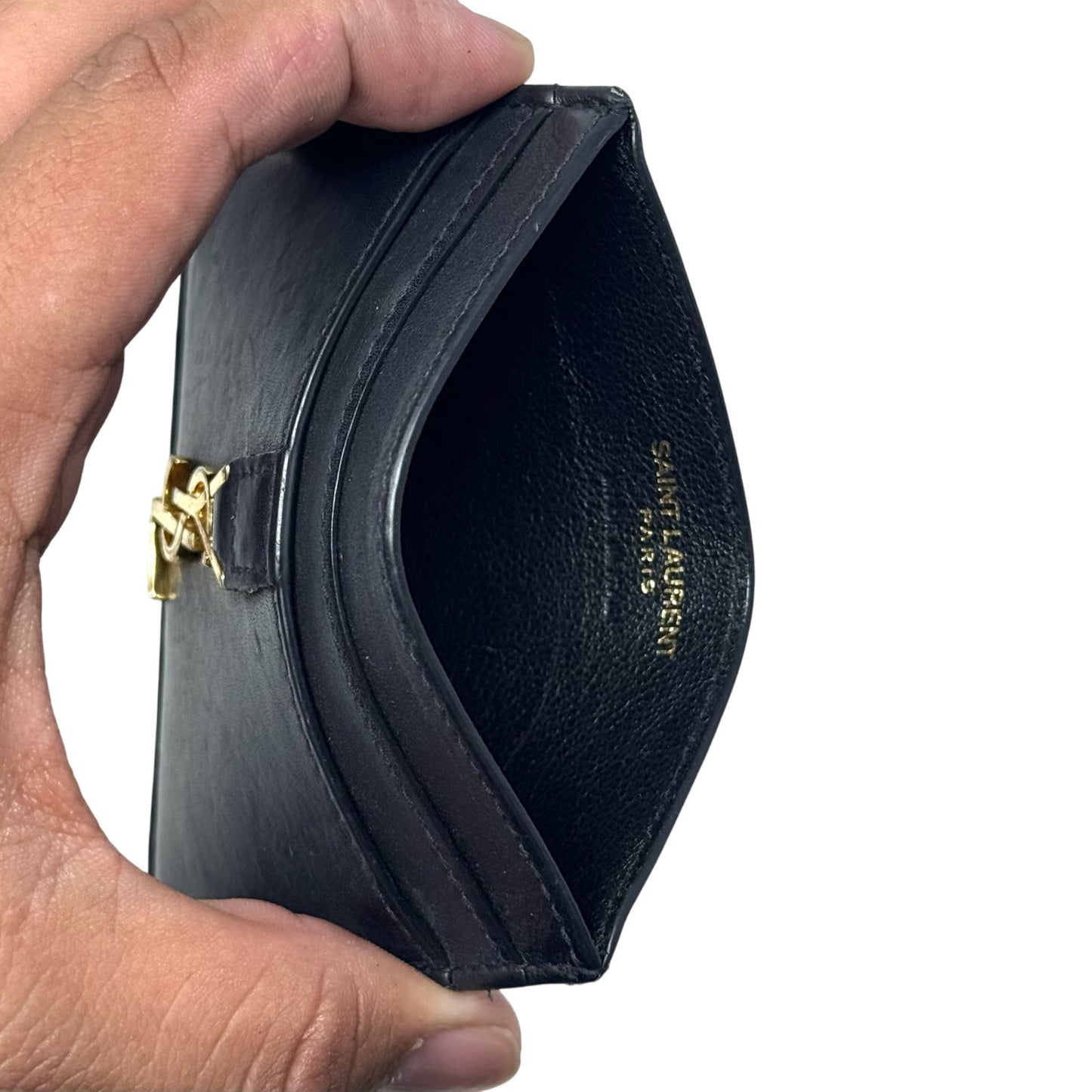 YSL Logo Cardholder Wallet