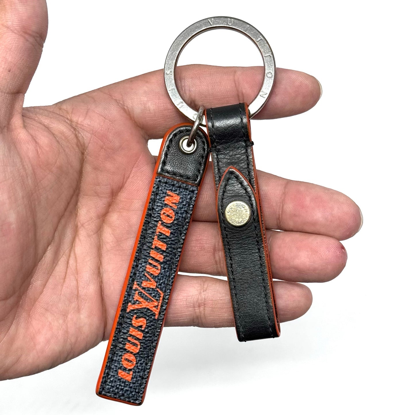 Louis Vuitton Cobalt Race Keychain