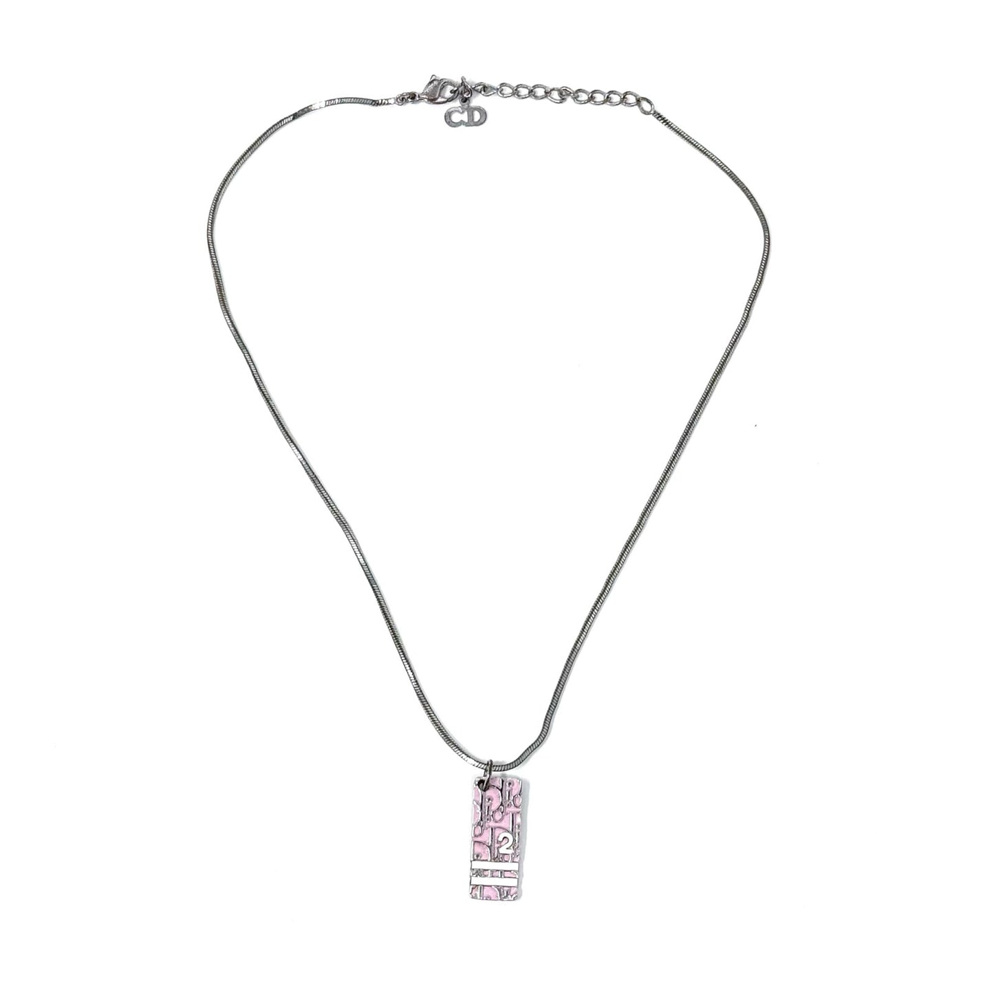 Dior Oblique ‘2’ Necklace