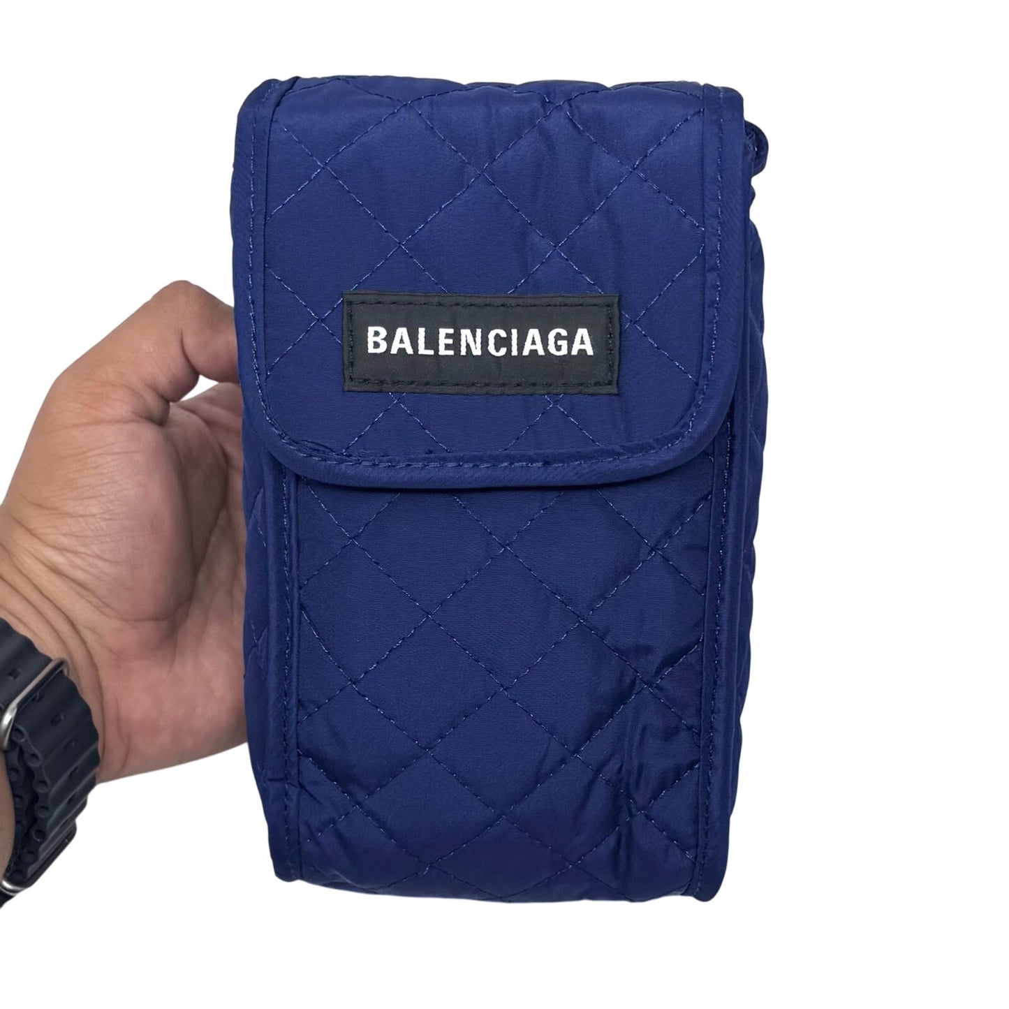 Balenciaga Navy Crossbody Bag