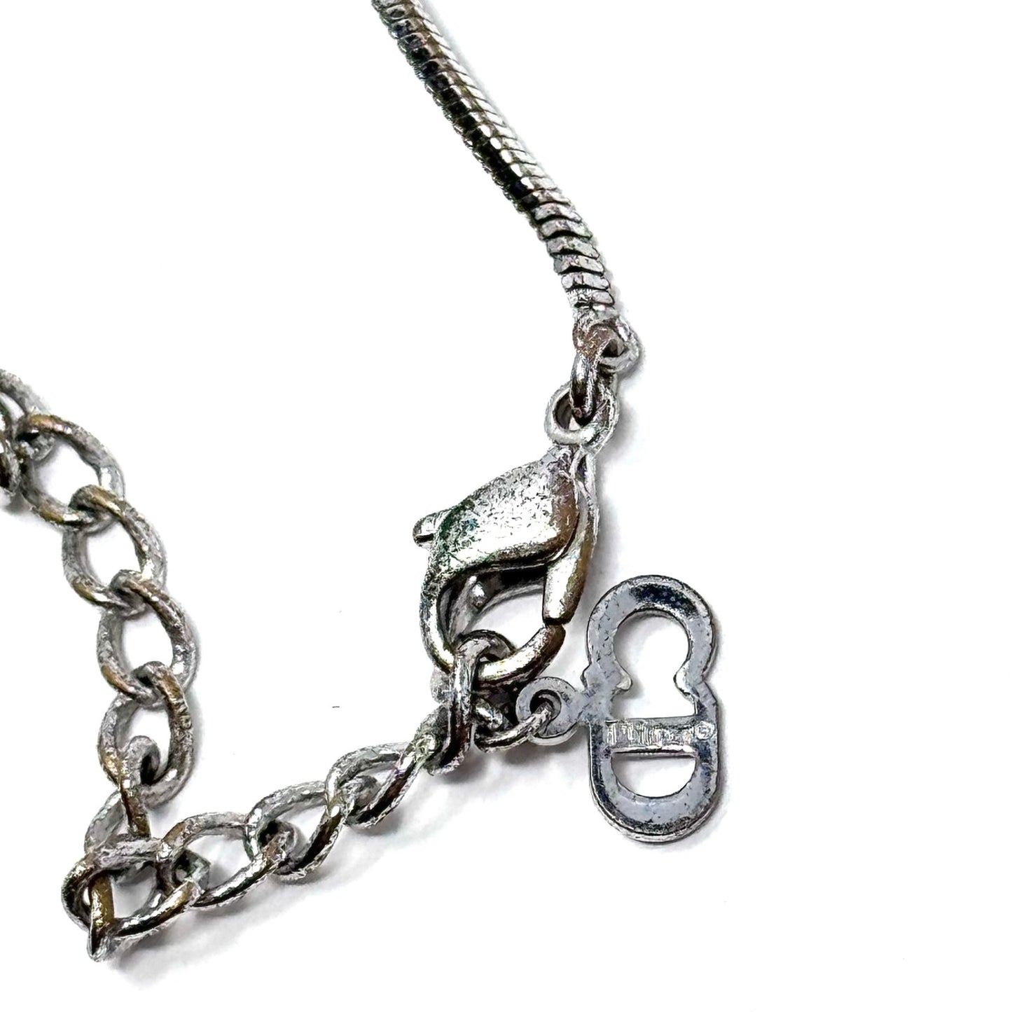 Dior Oblique ‘2’ Necklace