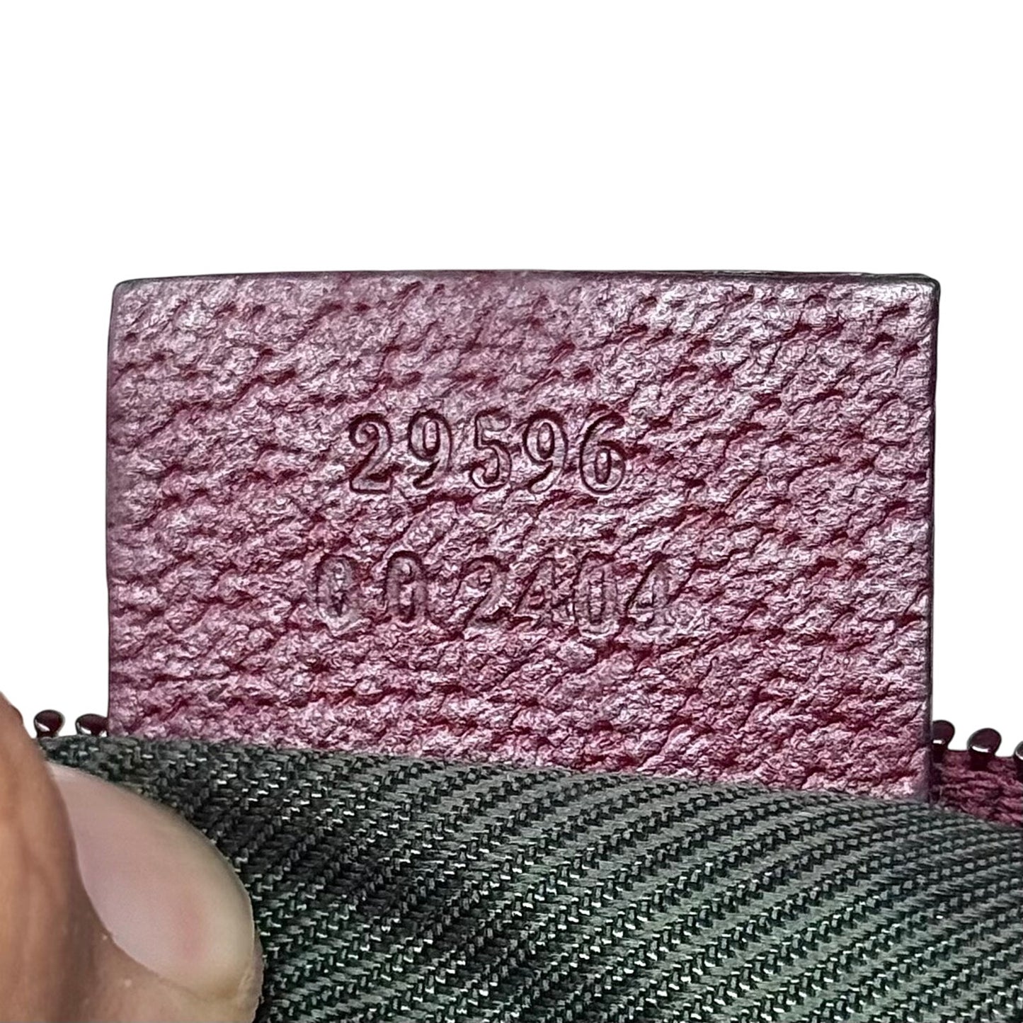 Gucci Canvas Zipper Pouch