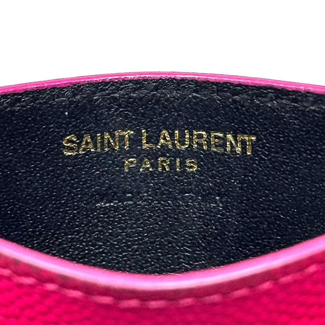 YSL All Black Cardholder Wallet