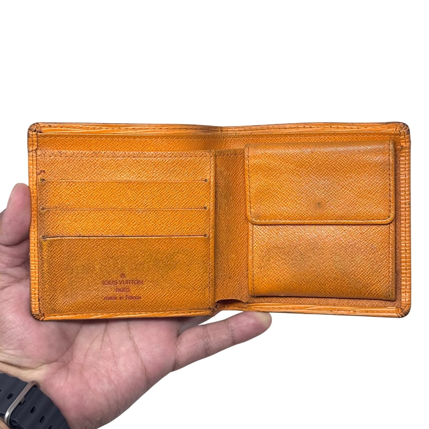 Louis Vuitton Orange Bifold Wallet
