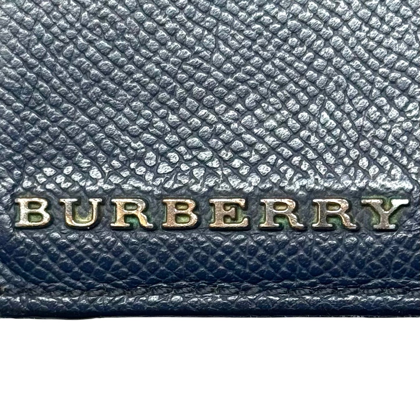Burberry Navy Cardholder Wallet