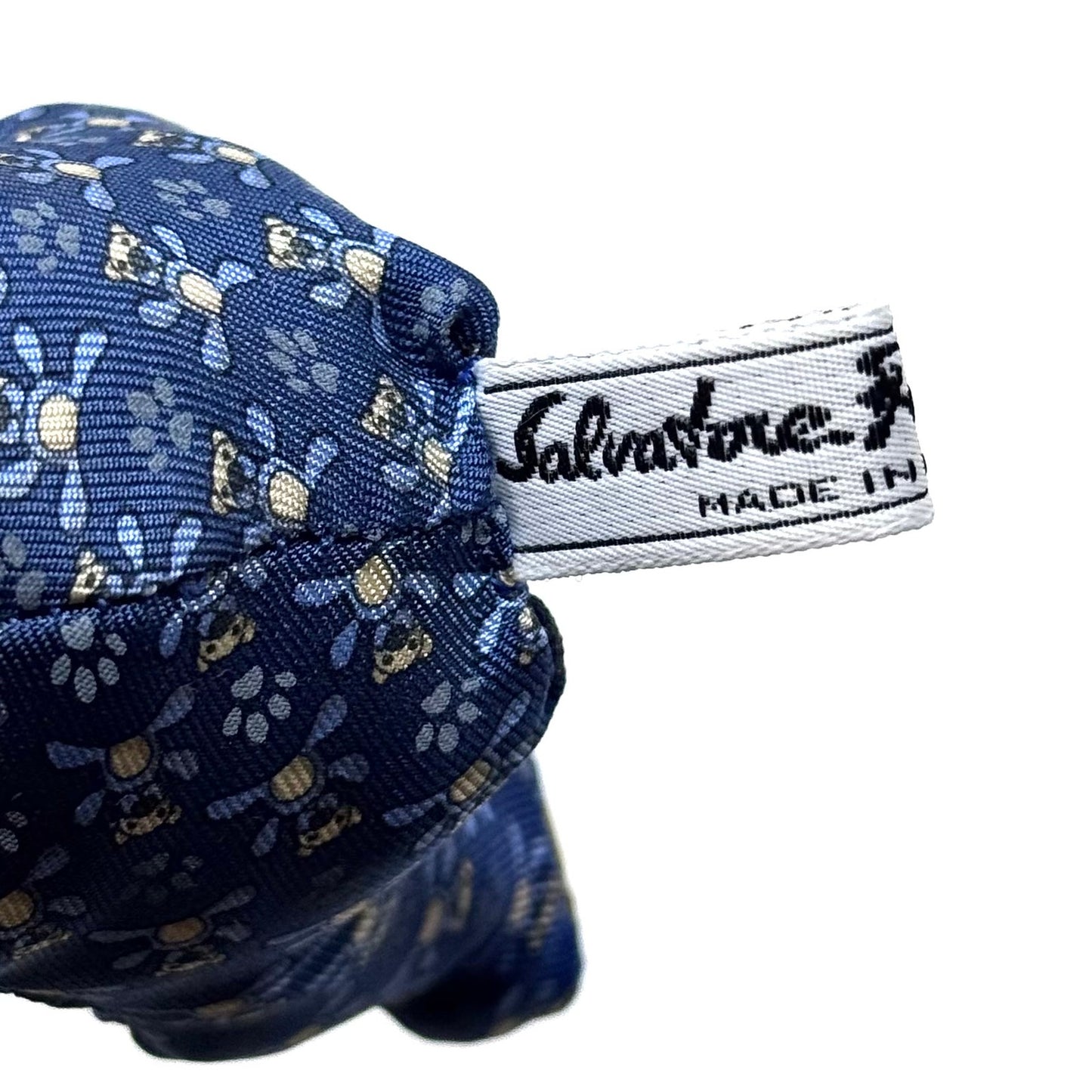Salvatore Ferragamo Mini Bear Keychain