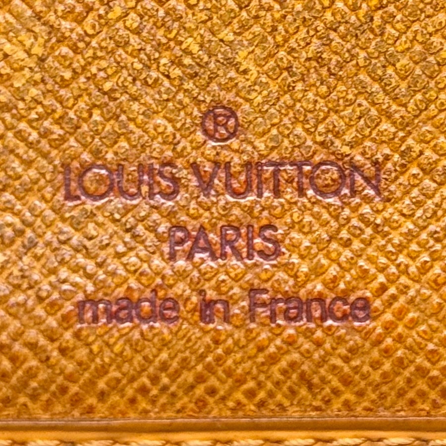 Louis Vuitton Orange Bifold Wallet