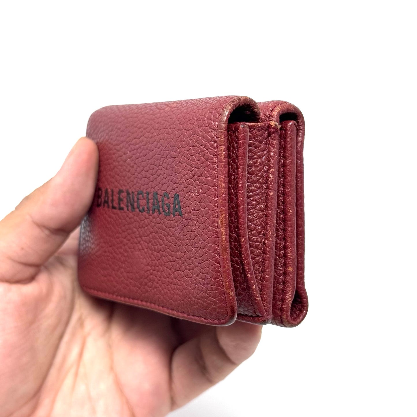 Balenciaga Logo Bifold Wallet