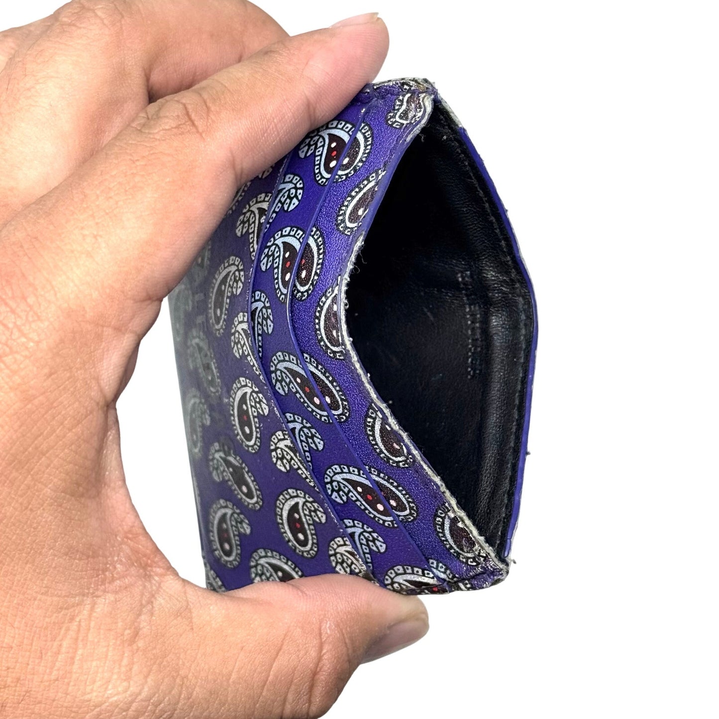 Balenciaga Paisley Cardholder Wallet