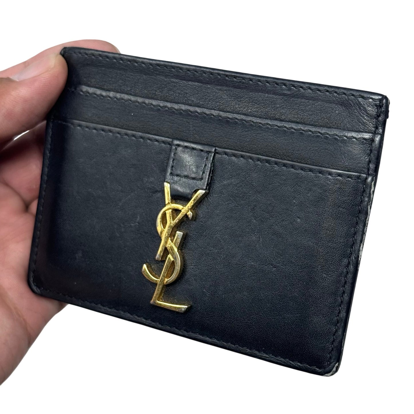 YSL Logo Cardholder Wallet