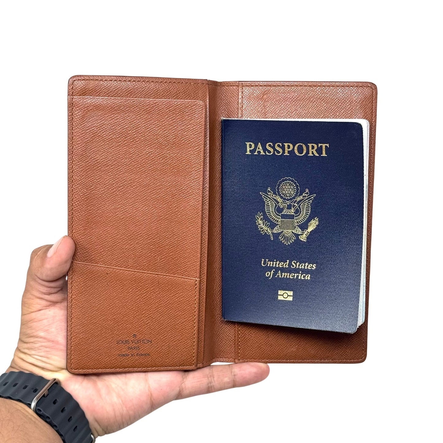 Louis Vuitton Monogram Long Wallet / Passport Case