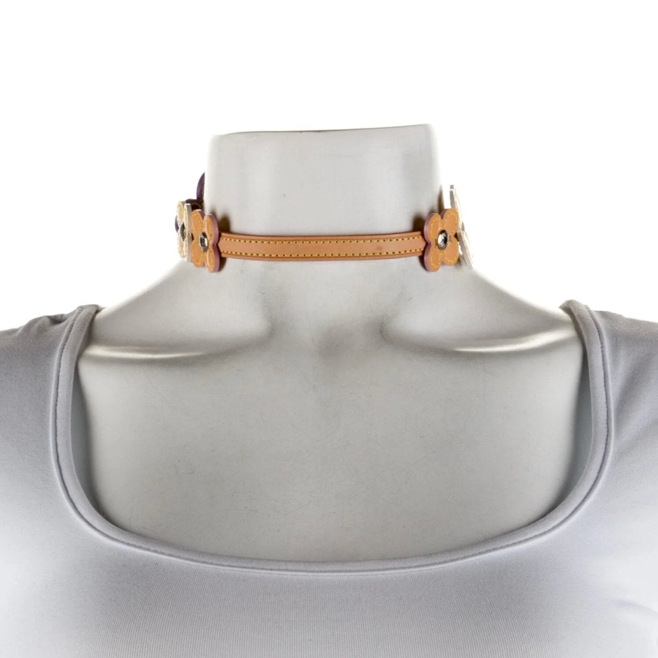 Louis Vuitton Vernis Fleur Necklace